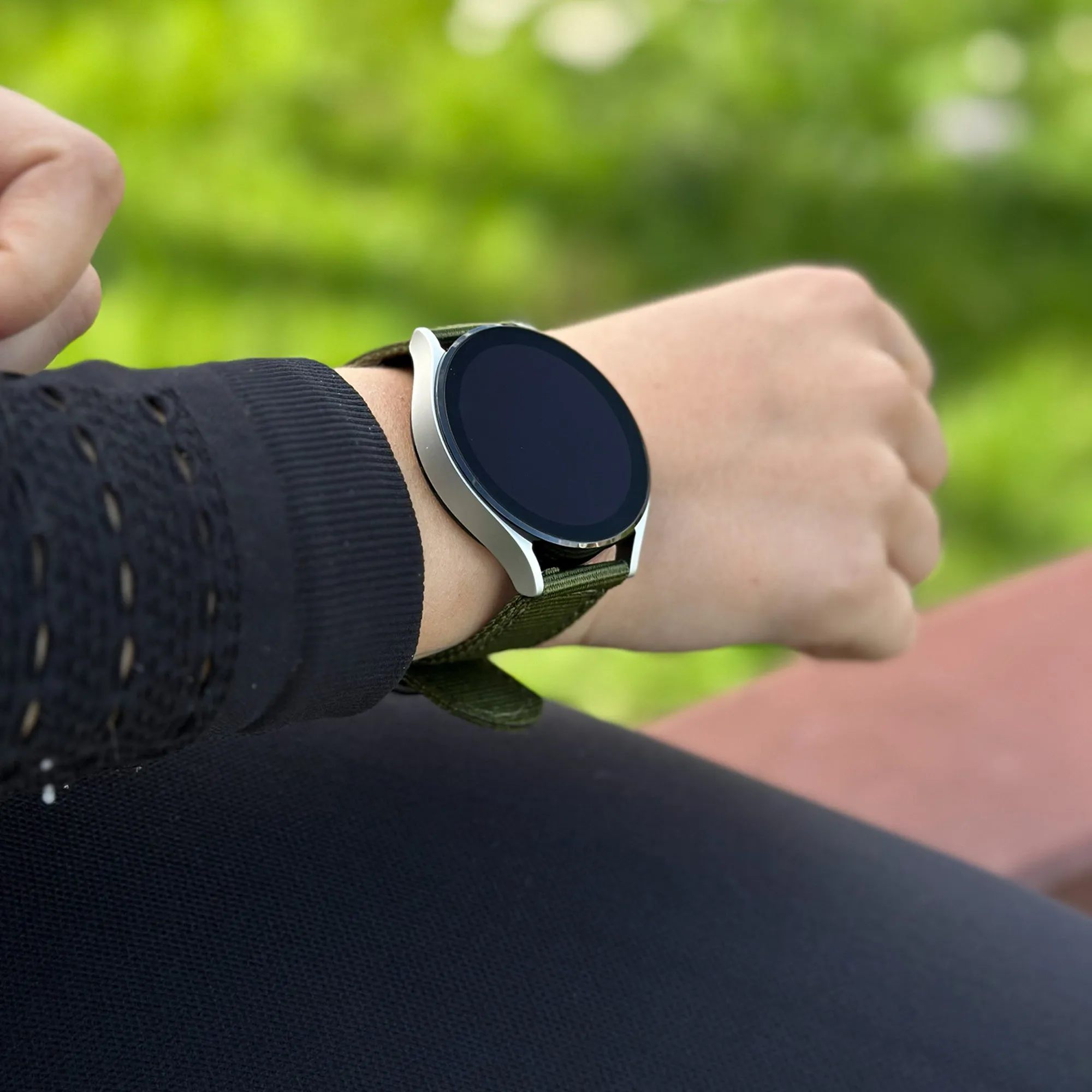 Amazfit GTR 2 Nylon Strap with Buckle (Green)