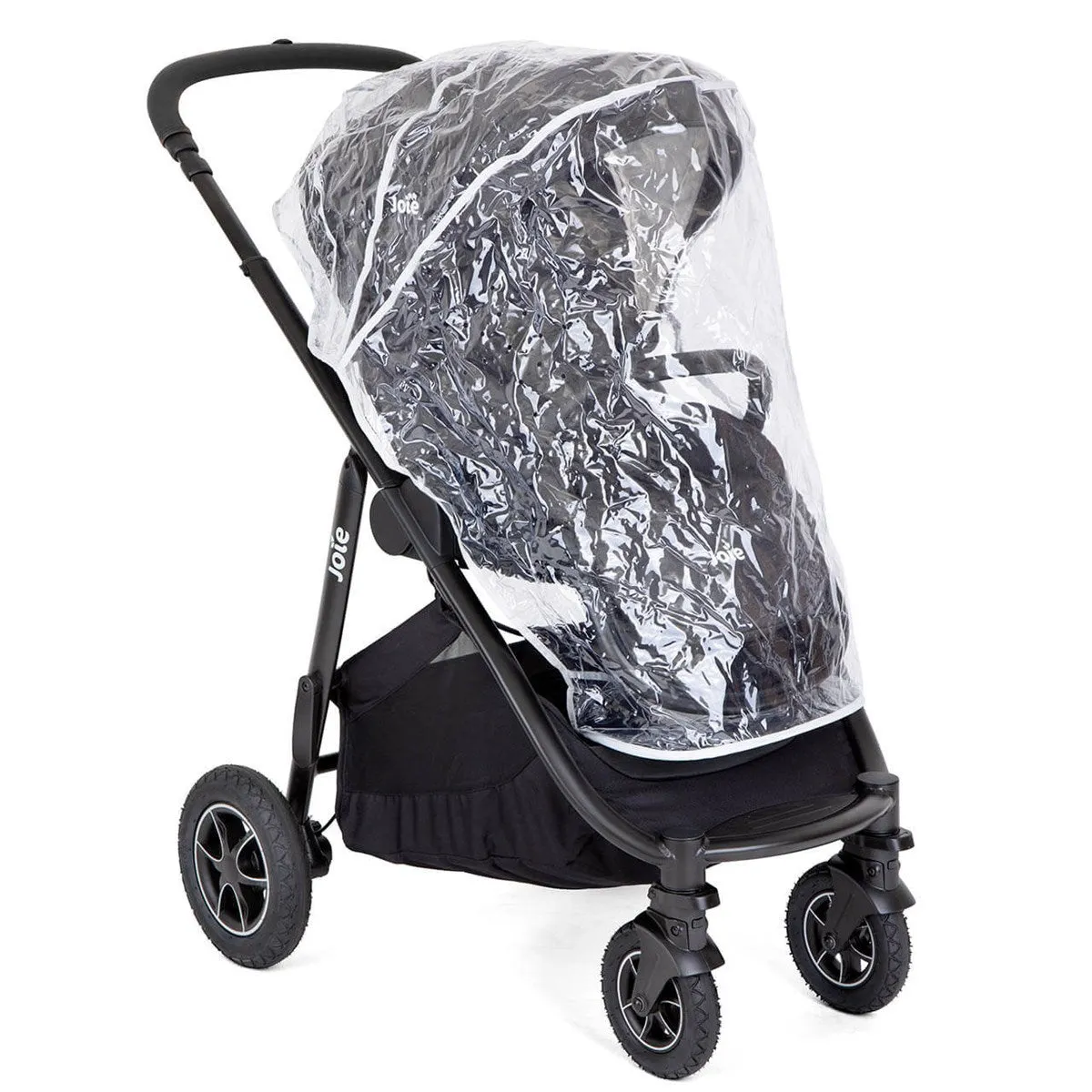 Joie Versatrax On The Go Travel System With Rotating Car Seat Bundle, Pebble