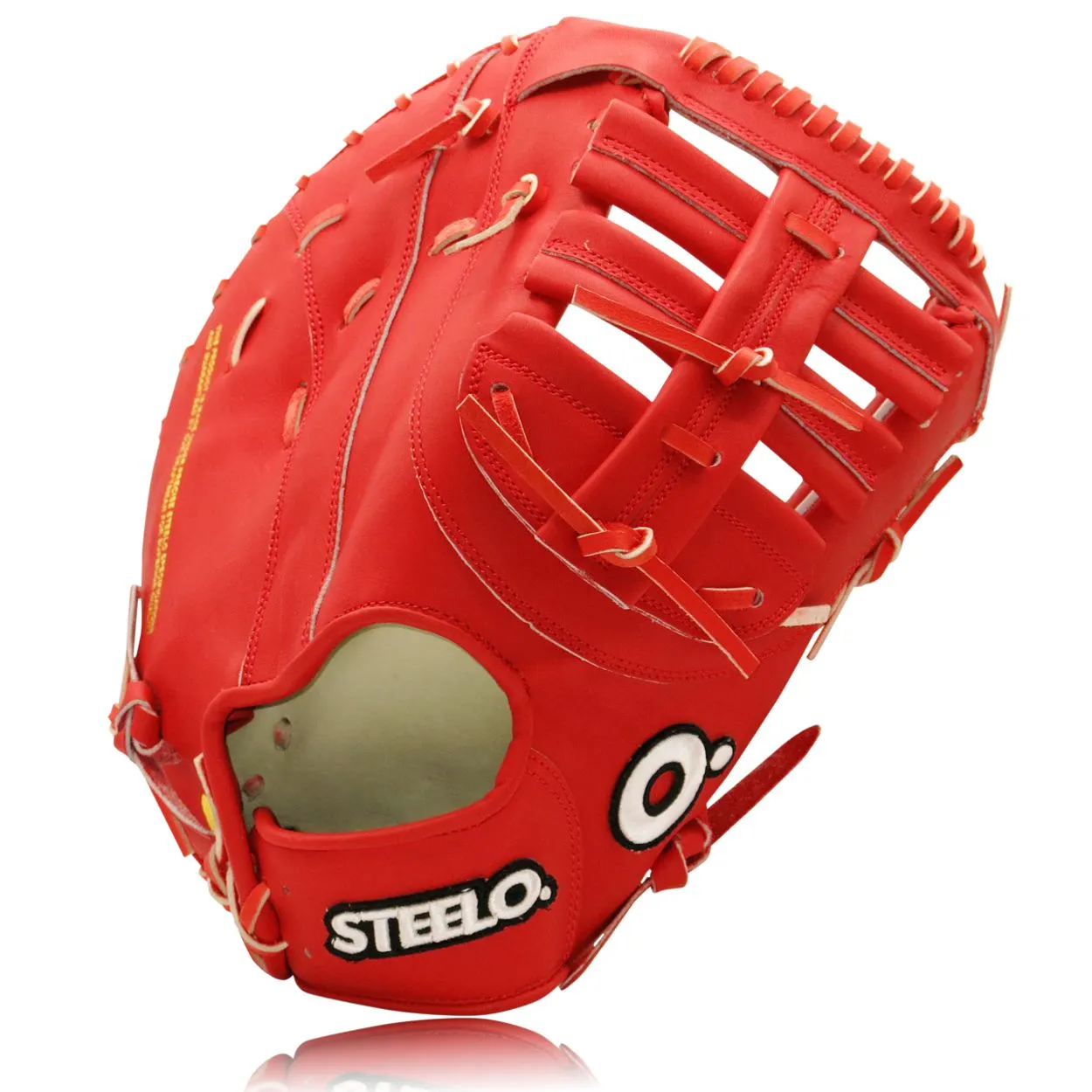Red 'Hype 1' PRO HYDE™ Series First Baseman's Mitt - 12.50 Inch RHT