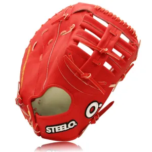 Red 'Hype 1' PRO HYDE™ Series First Baseman's Mitt - 12.50 Inch RHT