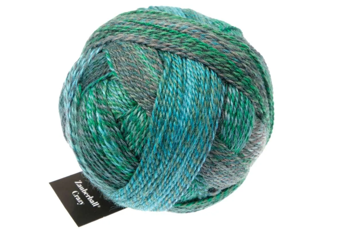 Schoppel Zauberball®Crazy 75% Virgin Wool, 25% Nylon (biodegradable)