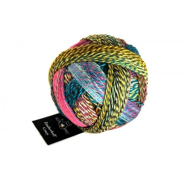 Schoppel Zauberball®Crazy 75% Virgin Wool, 25% Nylon (biodegradable)