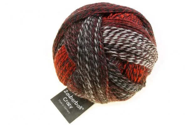 Schoppel Zauberball®Crazy 75% Virgin Wool, 25% Nylon (biodegradable)