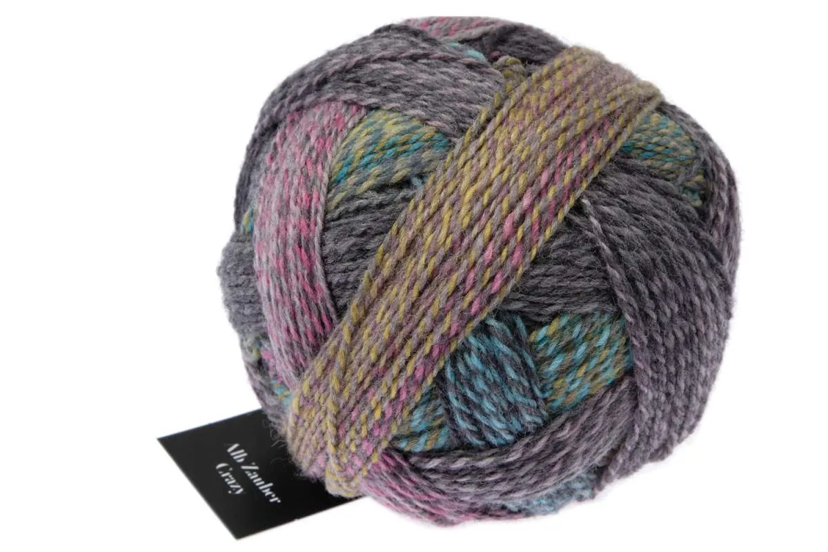 Schoppel Zauberball®Crazy 75% Virgin Wool, 25% Nylon (biodegradable)