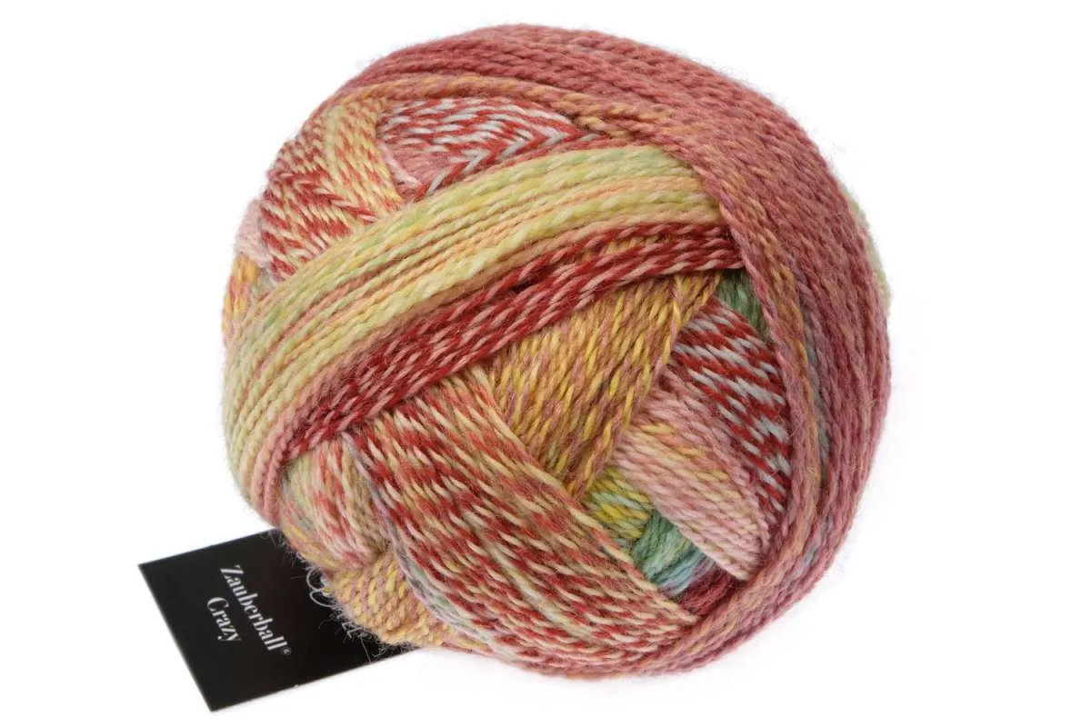 Schoppel Zauberball®Crazy 75% Virgin Wool, 25% Nylon (biodegradable)