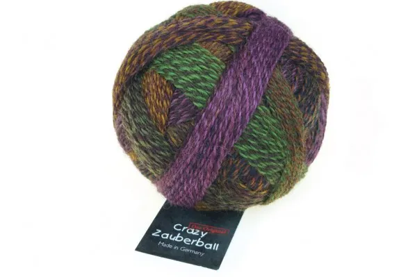 Schoppel Zauberball®Crazy 75% Virgin Wool, 25% Nylon (biodegradable)