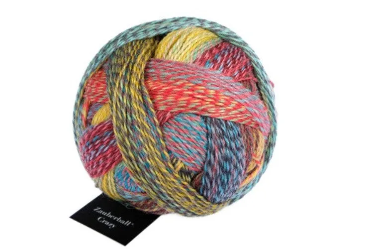 Schoppel Zauberball®Crazy 75% Virgin Wool, 25% Nylon (biodegradable)