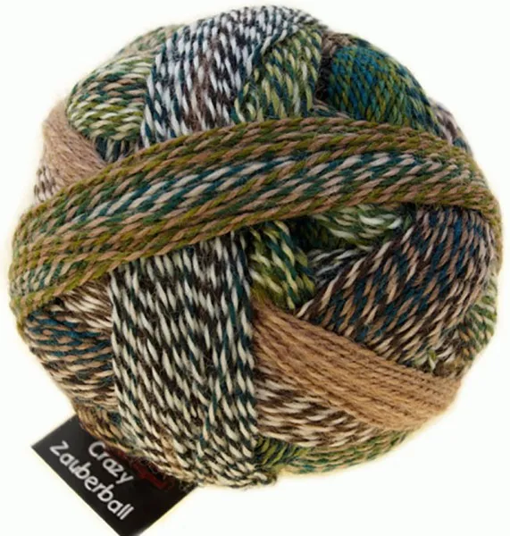 Schoppel Zauberball®Crazy 75% Virgin Wool, 25% Nylon (biodegradable)